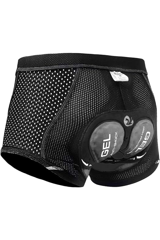 Pantalones cortos acolchados de ciclismo para hombres: comodidad y protección en tus rutas en bicicleta.