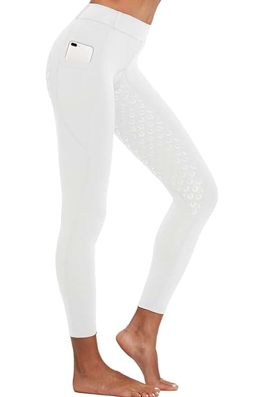 Pantalones de equitación de moda para mujer, elásticos de cintura alta, ideales para deporte y yoga.