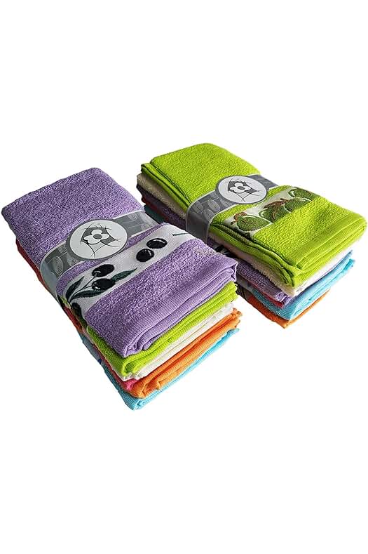 Paños de cocina de rizo de alta absorción - Energy Colors Textil Hogar