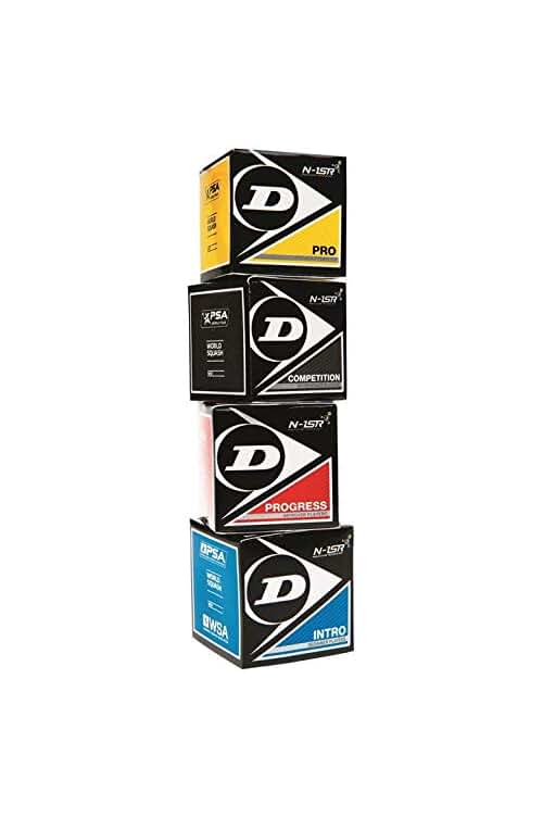 Paquete de 12 Pelotas de Squash Dunlop Pro: Mayor durabilidad y rendimiento en la pista