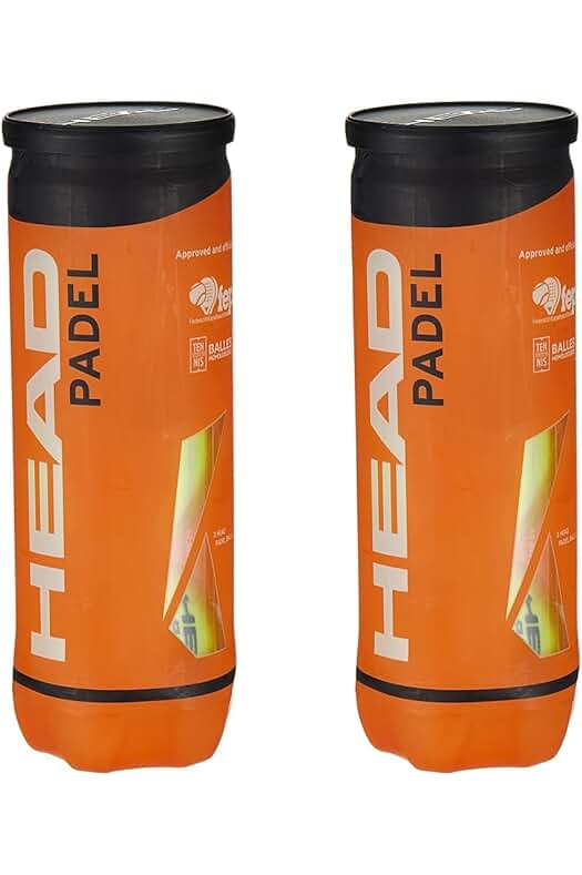 Paquete de 3 Pelotas de Pádel Head Tube para un Juego de Alto Rendimiento