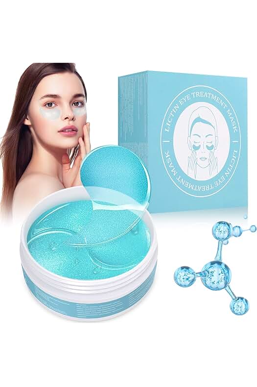 Parches de Colágeno para Ojos: Hidratante, Anti-arrugas y Anti-ojeras en 60PCS