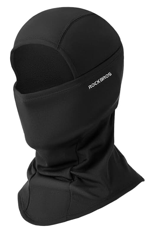 Pasamontañas Anti Viento ROCKBROS: Protección Transpirable para Deportes al Aire Libre en Otoño e Invierno.