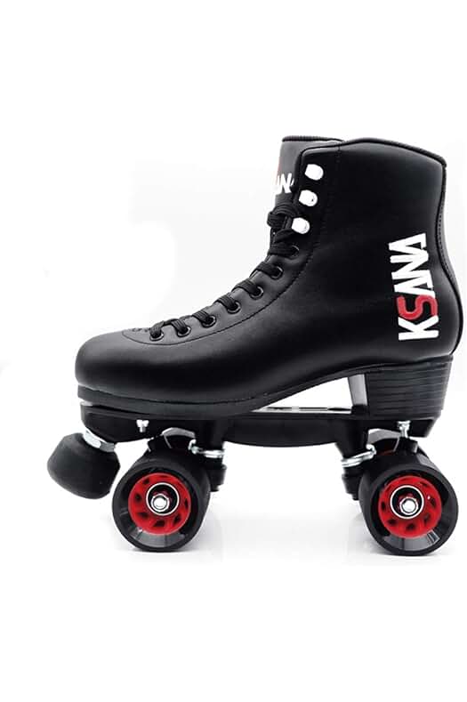 Patines de Ruedas Retro para Mujer: Estilo Profesional y Elegante, Disponibles en Negro - Talla 43