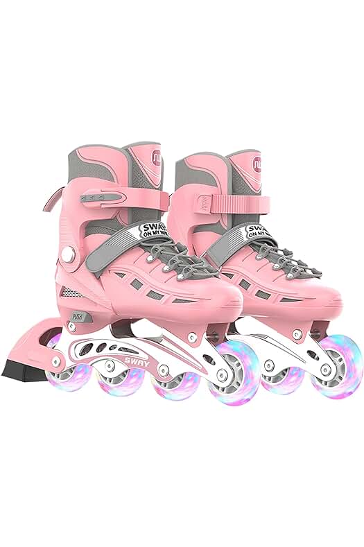 Patines en Línea Ajustables para toda la familia: comodidad y diversión sobre ruedas.
