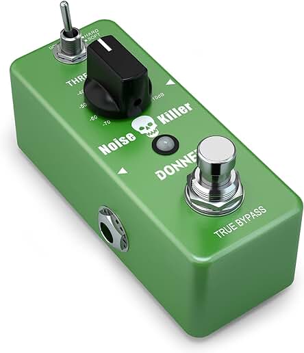 Pedal Donner Noise Killer para Guitarra con True Bypass para Eliminar Ruido