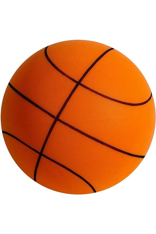 Pelota de baloncesto sin ruido: Entrenamiento sin molestias en interiores.