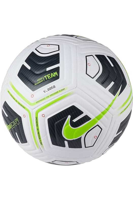 Pelota de fútbol NIKE Nk Academy-Team para adultos, ideal para entrenamiento y recreación.