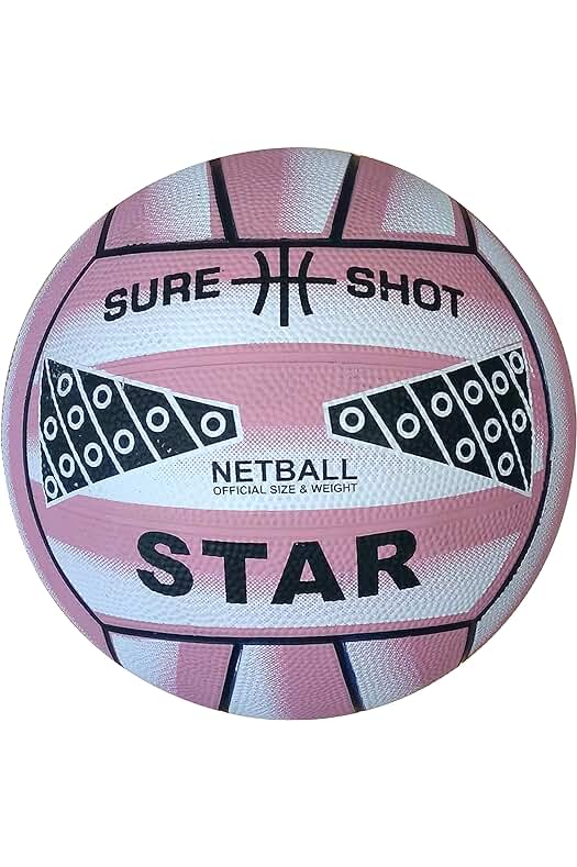 Pelota de Netball Sure Shot Star - La mejor opción para tus partidos de Netball.