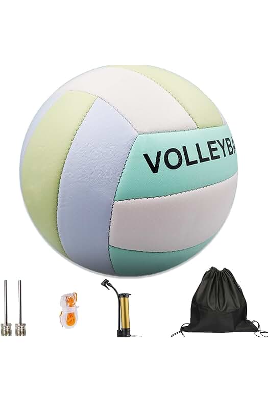 Pelota de Voleibol Unisex de Tacto Suave para Interior y Exterior, Tamaño 5