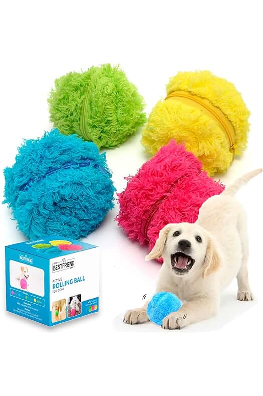 Pelota interactiva para perros CREADY®: Juega y diviértete con tu mascota con esta pelota interactiva.