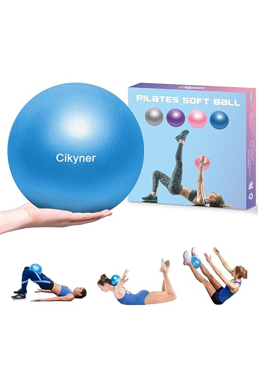 Pelota Pilates Suave: Pelota de Ejercicio Perfecta para Pilates, Yoga y Entrenamiento de Equilibrio.