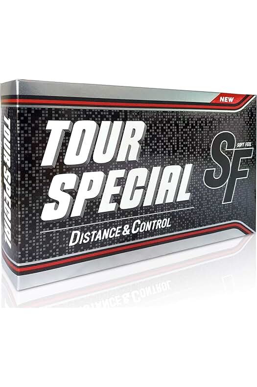 Pelotas de Golf de Alto Rendimiento y Potencia - Tour Special - Pack de 15 unidades