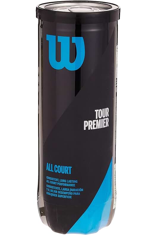 Pelotas de tenis Wilson Tour: Mejora tu juego con estas pelotas de alta calidad.