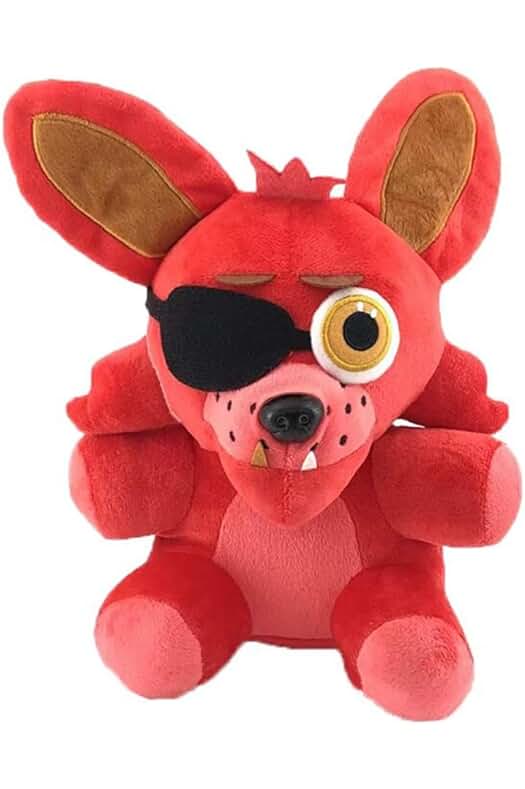 Peluche Foxy el Pirata - Muñeco de Peluche de Foxy de Five Nights At Freddys (25 cm)