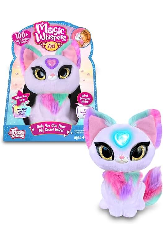 Peluche Mágico Zoey Rosa - Juguete Interactivo con Sonidos, Niños y Niñas Desde 4 años.