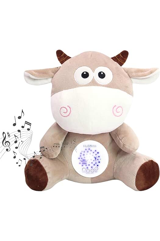 Peluche Musical Bebé con Proyector de Estrellas y Galaxia, Ideal para Dormir y Relajar.