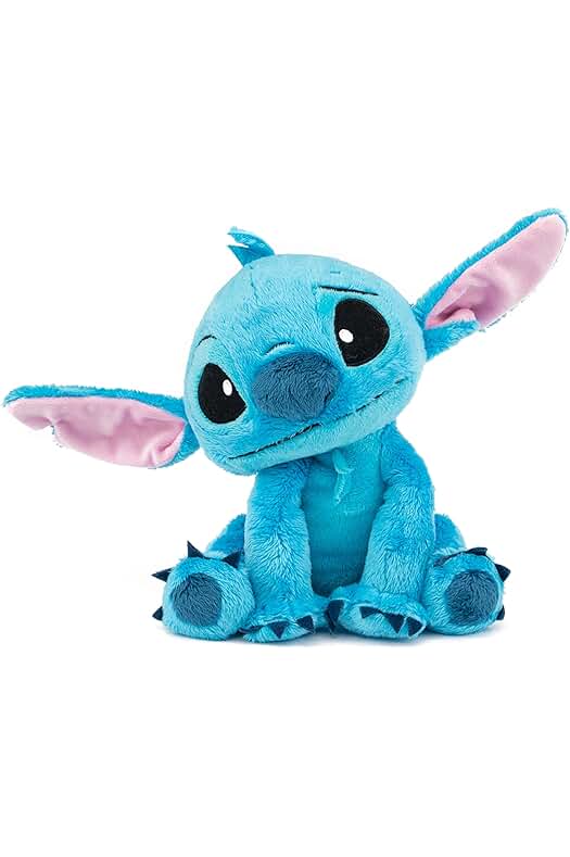 Peluche Stitch 25 cm de Lilo & Stitch - Licencia oficial Disney para todas las edades.