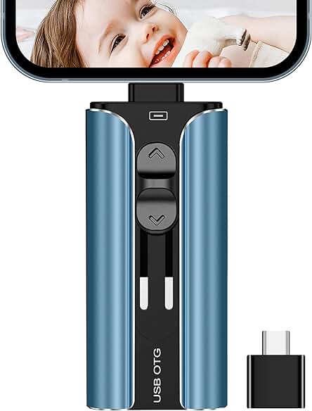 Pendrive de 256 GB con velocidad 3.0 y compatibilidad con dispositivos iOS, Android y PC.