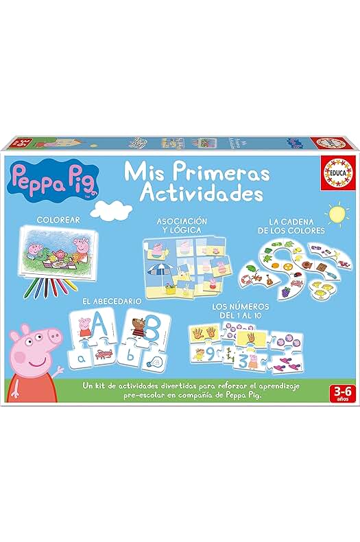 Peppa Pig: Aprende y Diviértete con Mis Primeras Actividades Educativas para Bebés