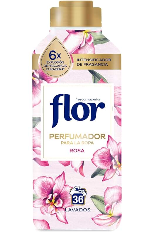 Perfumador de Ropa Floral Rosa: Fragancia Duradera, 36 dosis, 720ml - ¡Imprescindible para tu Armario!