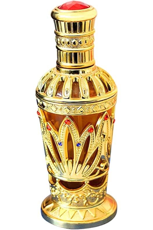 Perfumes árabes de lujo: fragancias exóticas y sofisticadas de 100 ml con botella dorada