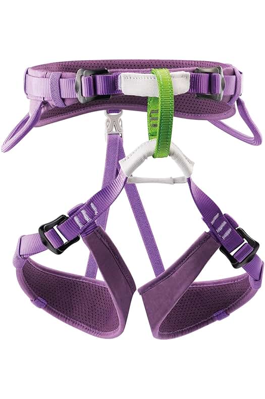 Petzl Macchu: El arnés perfecto para jóvenes escaladores unisex.
