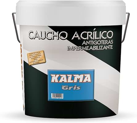 Pintura Antigoteras Duracolor - Color Gris - 4 Litros - Impermeable - Acabado Satinado.