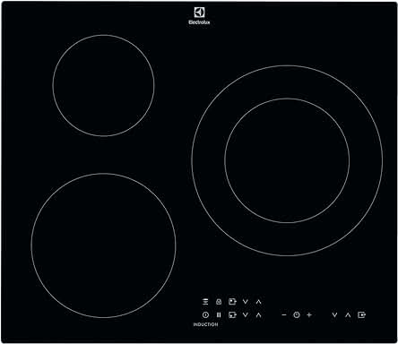 Placa de inducción Electrolux LIT60336: Potente, eficiente y elegante para tu cocina de ensueño.