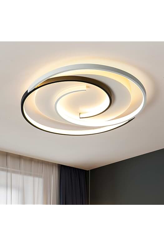 Plafón LED moderno: iluminación elegante y eficiente para cualquier espacio.