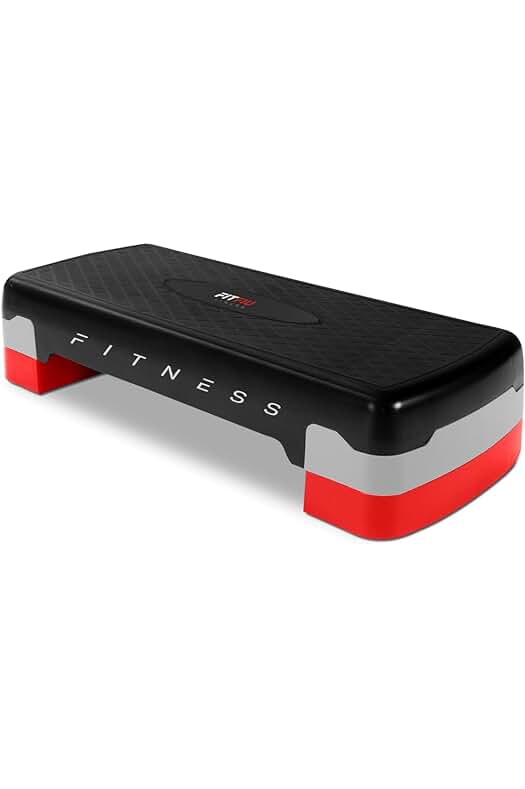 Plataforma Stepper Fitness FITFIU PS-150 - Ajustable en altura, antideslizante, ideal para ejercicio en casa.