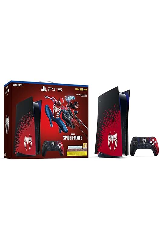 Playstation 5 Edición Especial Marvels Spider Man 2: La consola perfecta para los fans.