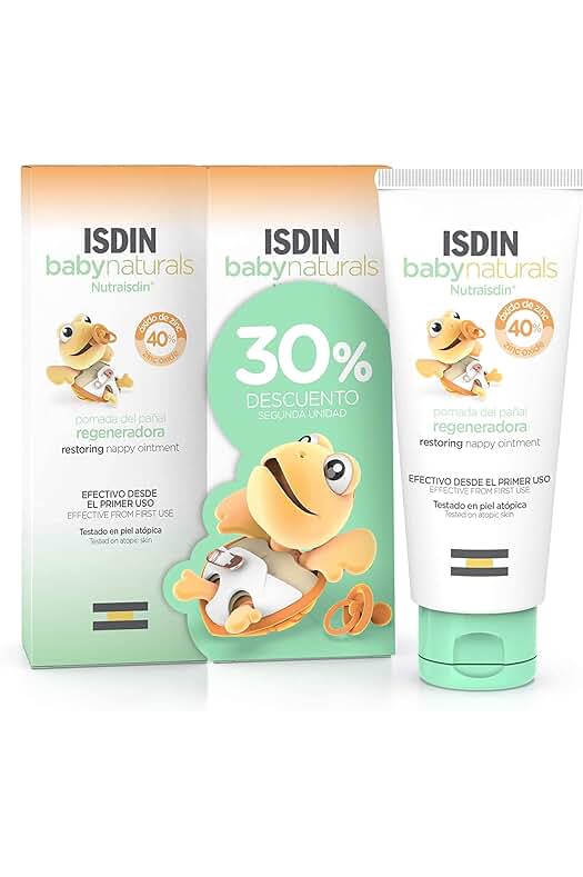Pomada del Pañal Nutraisdin Baby Naturals: Protección y Regeneración para la Piel Sensibilizada