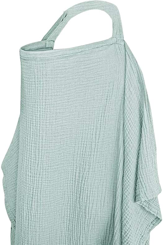 Poncho de lactancia transpirable para madres que amamantan al aire libre.