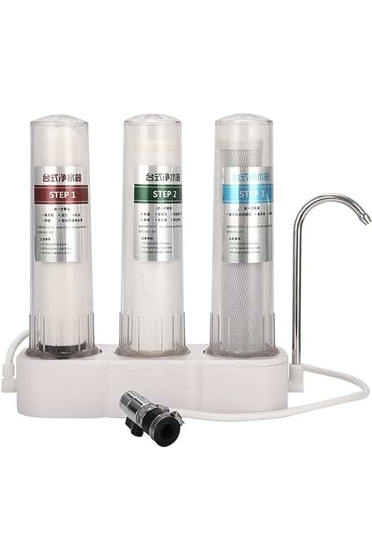 Potente sistema de filtración de agua para el hogar, purifica y mejora la calidad del agua