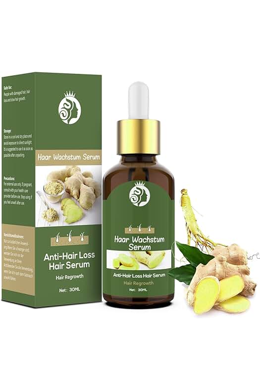 Potente sérum para el crecimiento acelerado y fortalecimiento del cabello - 30ML, unisex.