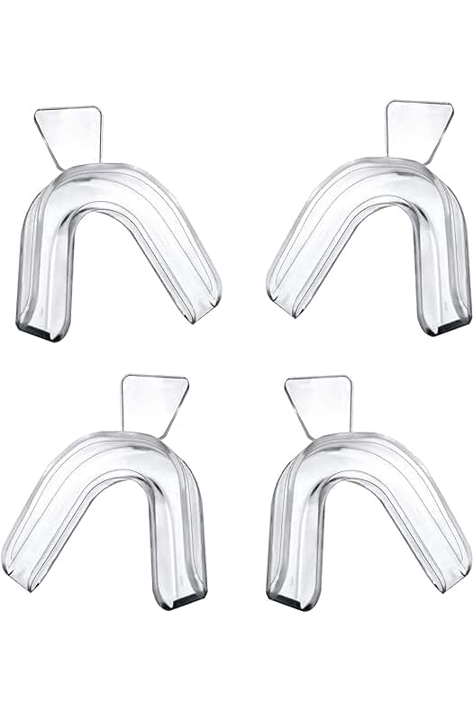Protector bucal de silicona para prevenir el bruxismo dental durante la noche