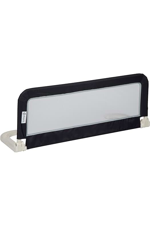 Protector de Cama Portátil Safety 1st – Barra de Seguridad para Niños Pequeños, Dark Grey.