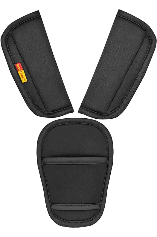 Protector de correa de asiento para coche y portabebés: accesorio esencial para la seguridad del bebé.