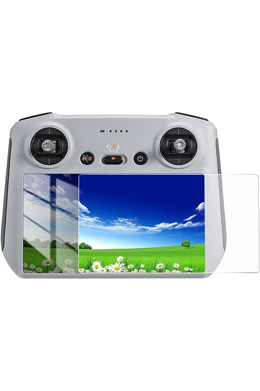 Protector de pantalla antirreflejos para drones DJI Mini - Calidad HD mate y dureza 9H (2 unidades)