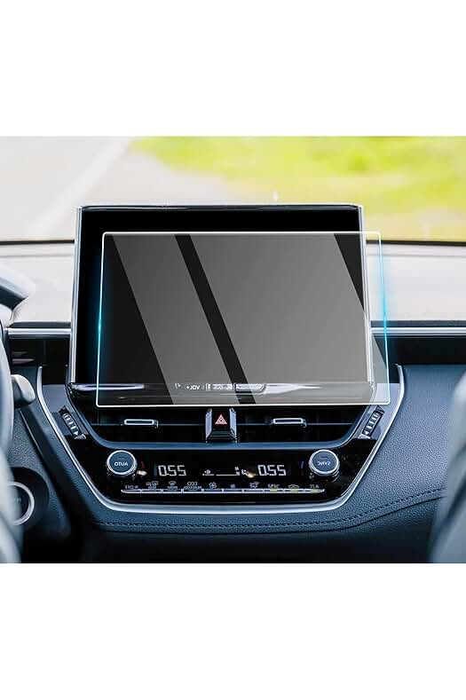 Protector de pantalla de vidrio premium para Toyota Corolla: protección duradera para tu pantalla de navegación.