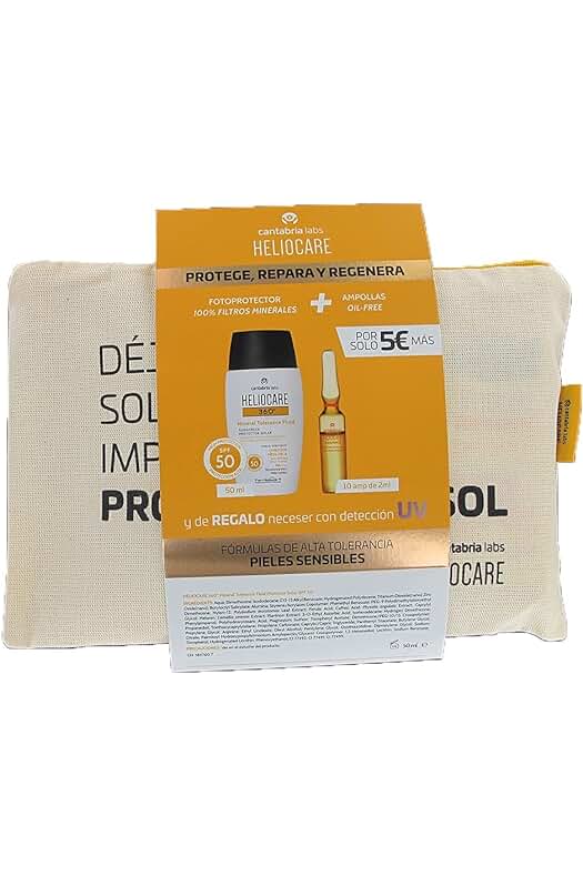 Protector solar Heliocare Mineral Tolerance SPF 50+: máximo cuidado y protección para tu piel.