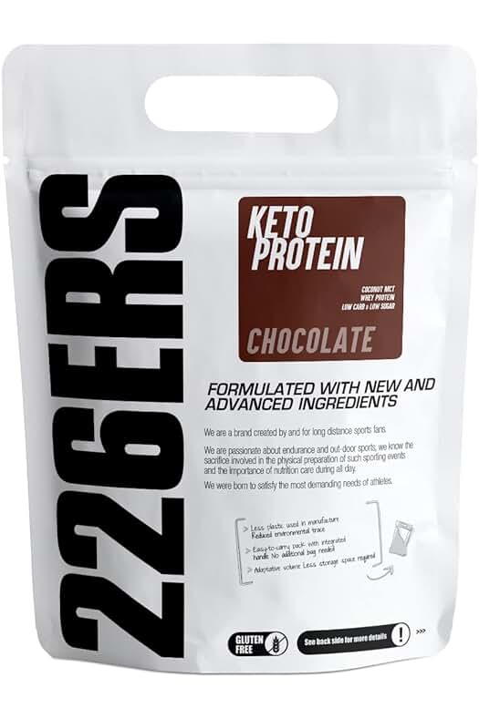 Proteína Whey Cetogénica de 226ERS | Alta en Proteínas y Grasas, Baja en Hidratos y Azúcares