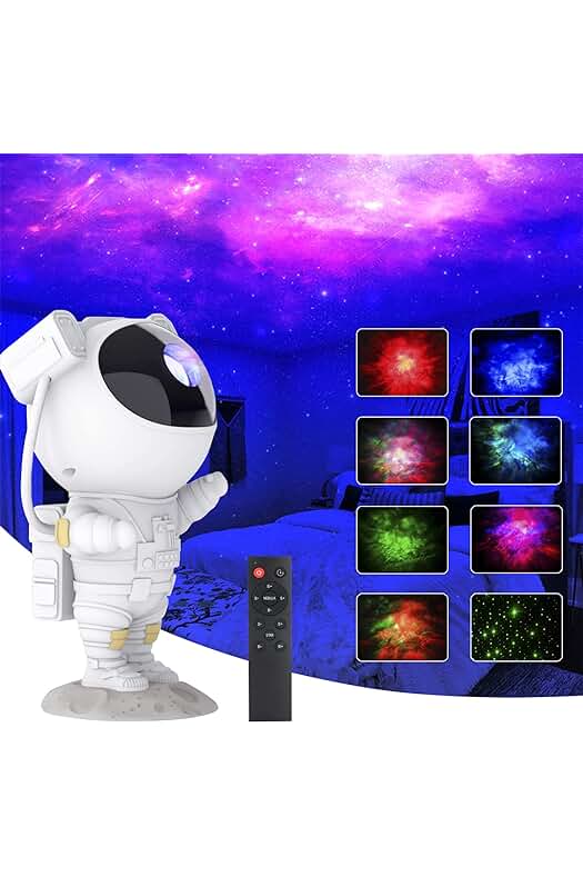 Proyector de Luz Estrellada: Ilumina tus noches con un cielo estrellado dentro de tu hogar.
