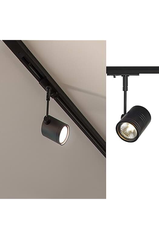 Proyector LED SLV Negro Monofásico BIMA 1 para iluminación interior de alta calidad.