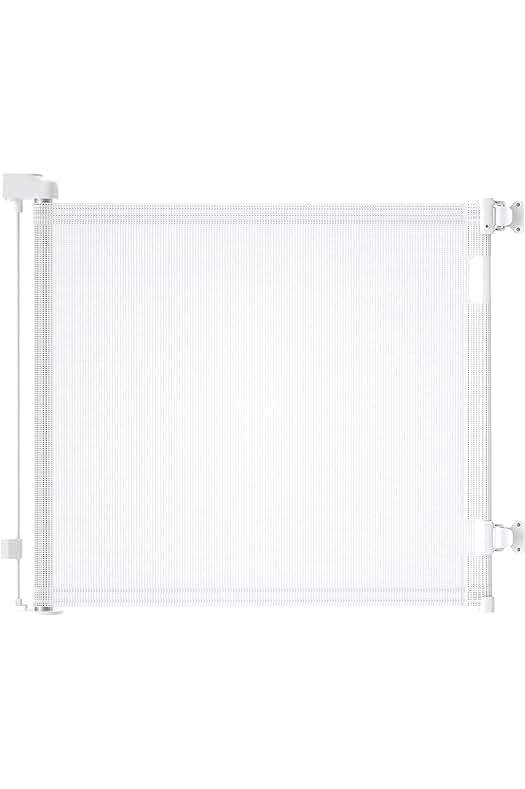 Puerta de seguridad retráctil para bebés, niños y mascotas - Extensible hasta 150 cm.