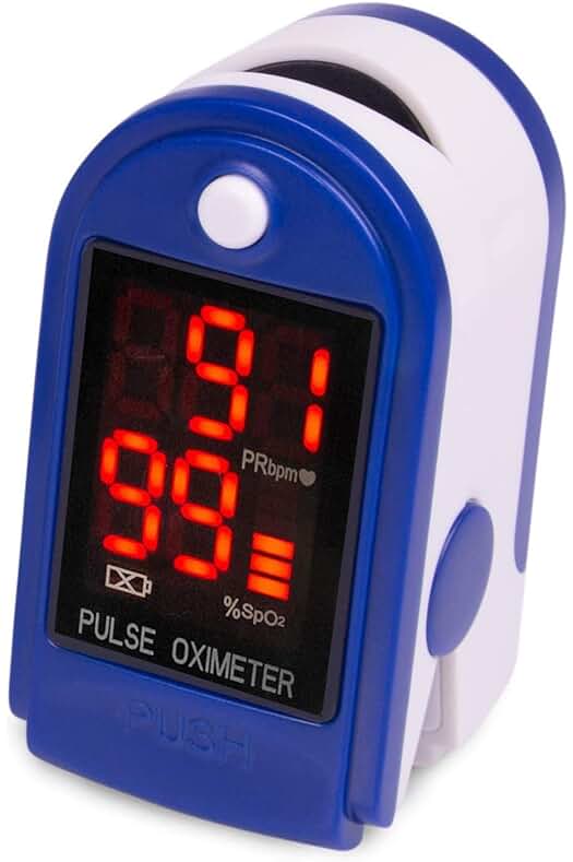 Pulsómetro Oxímetro: Controla tu ritmo cardíaco y niveles de oxígeno con precisión.