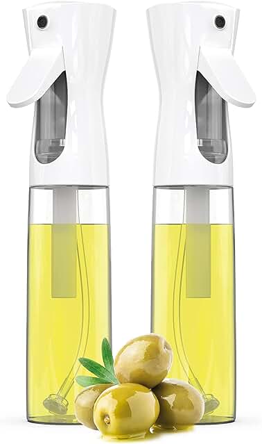 Pulverizador de cocina: Aceitera y Vinagrera en Spray para cocinar con facilidad