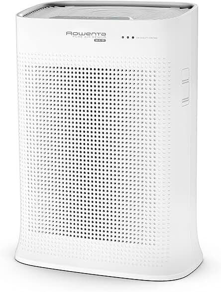 Purificador de aire Rowenta PU3080 Pure Air Genius Conectado - Elimina hasta el 99.99% de alérgenos.