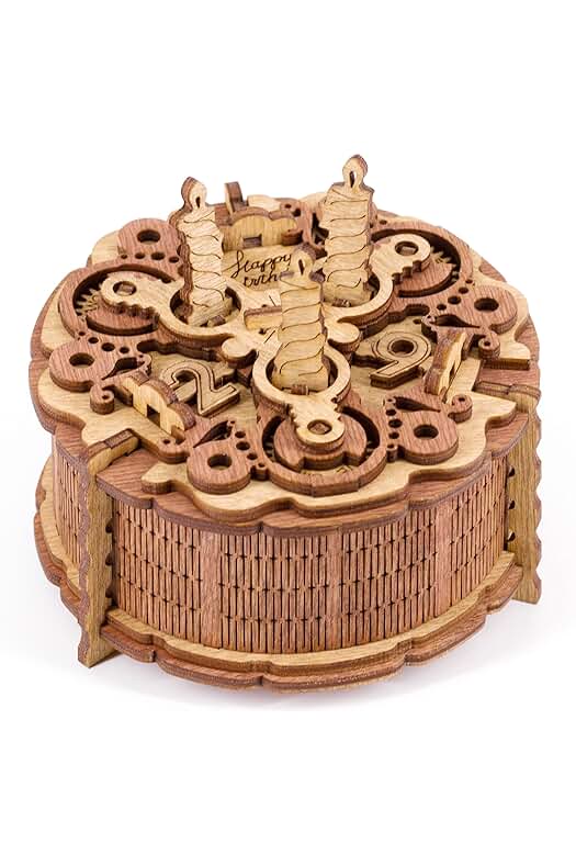 Puzzle 3D de Madera - Rompecabezas innovador y desafiante para adultos y amantes de los juegos.